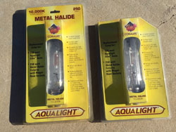 Metal Halide bulbs